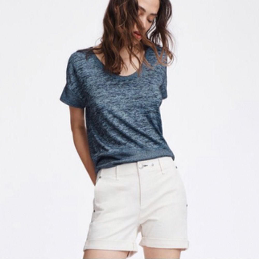 rag & bone Cream Women's Shorts
